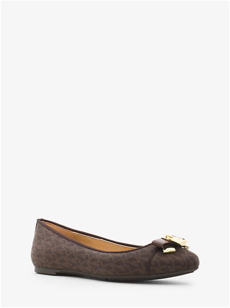 michael kors alice logo ballet flat|Alice Logo Ballet Flat .